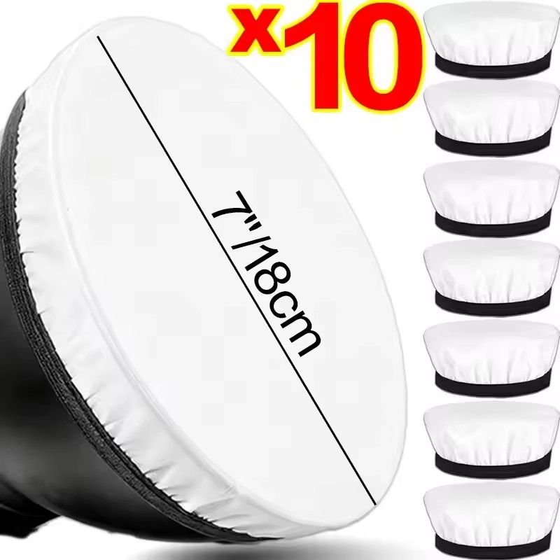 Photography Lighting System - 1/3/5/10Pcs 7inch Photography Light Soft Diffuser