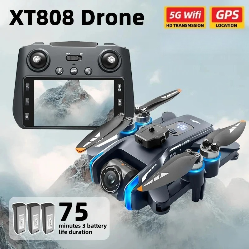 Photography Lighting System - Original XT808 Pro MAX Drone 4K