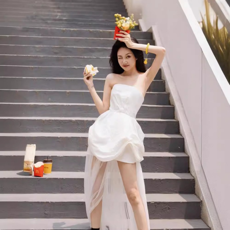 French White Strapless Morning - đánh giá và giá Photography Lighting