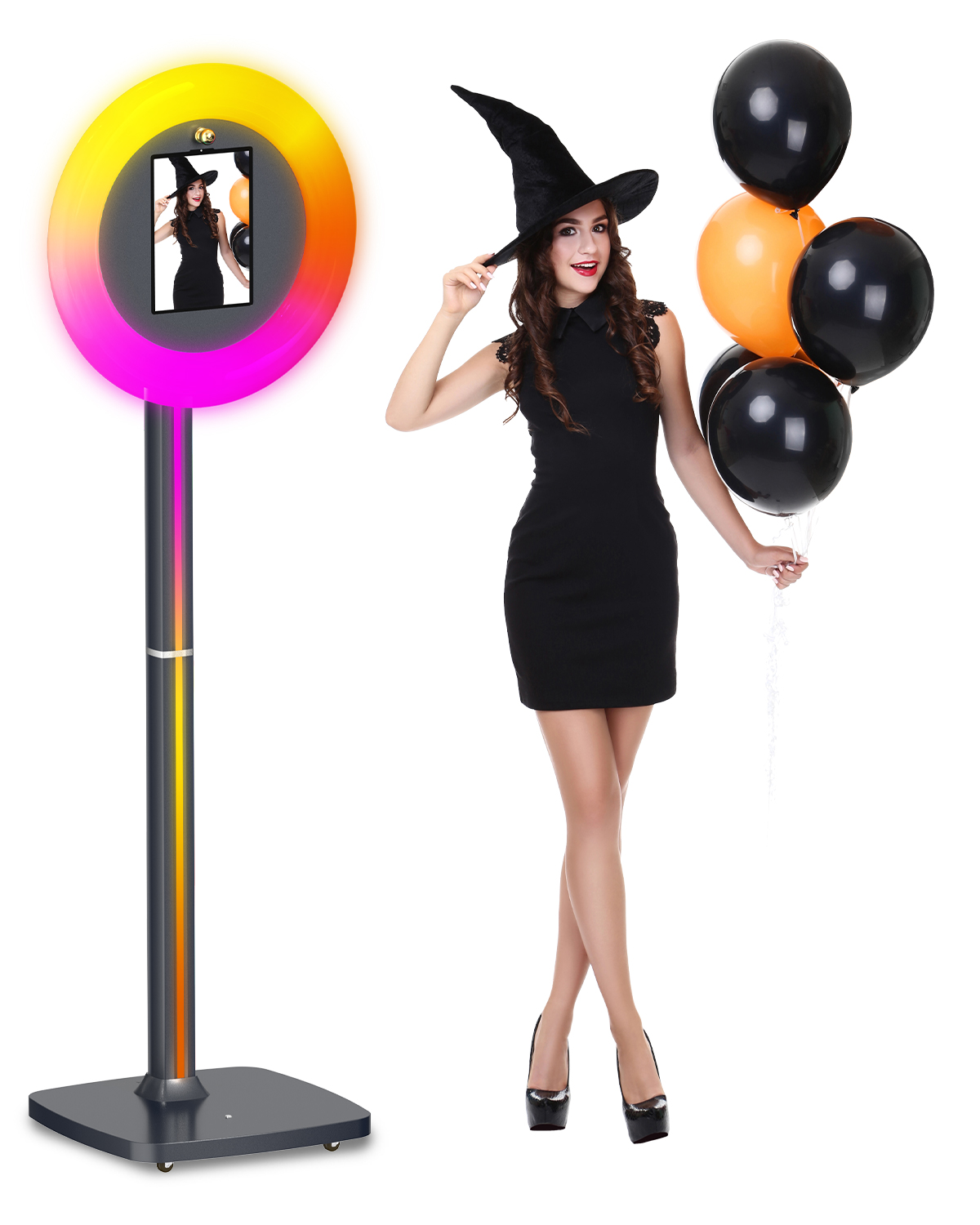 Portable ipad Photo Booth Mach - đánh giá và giá Photography Lighting Rental