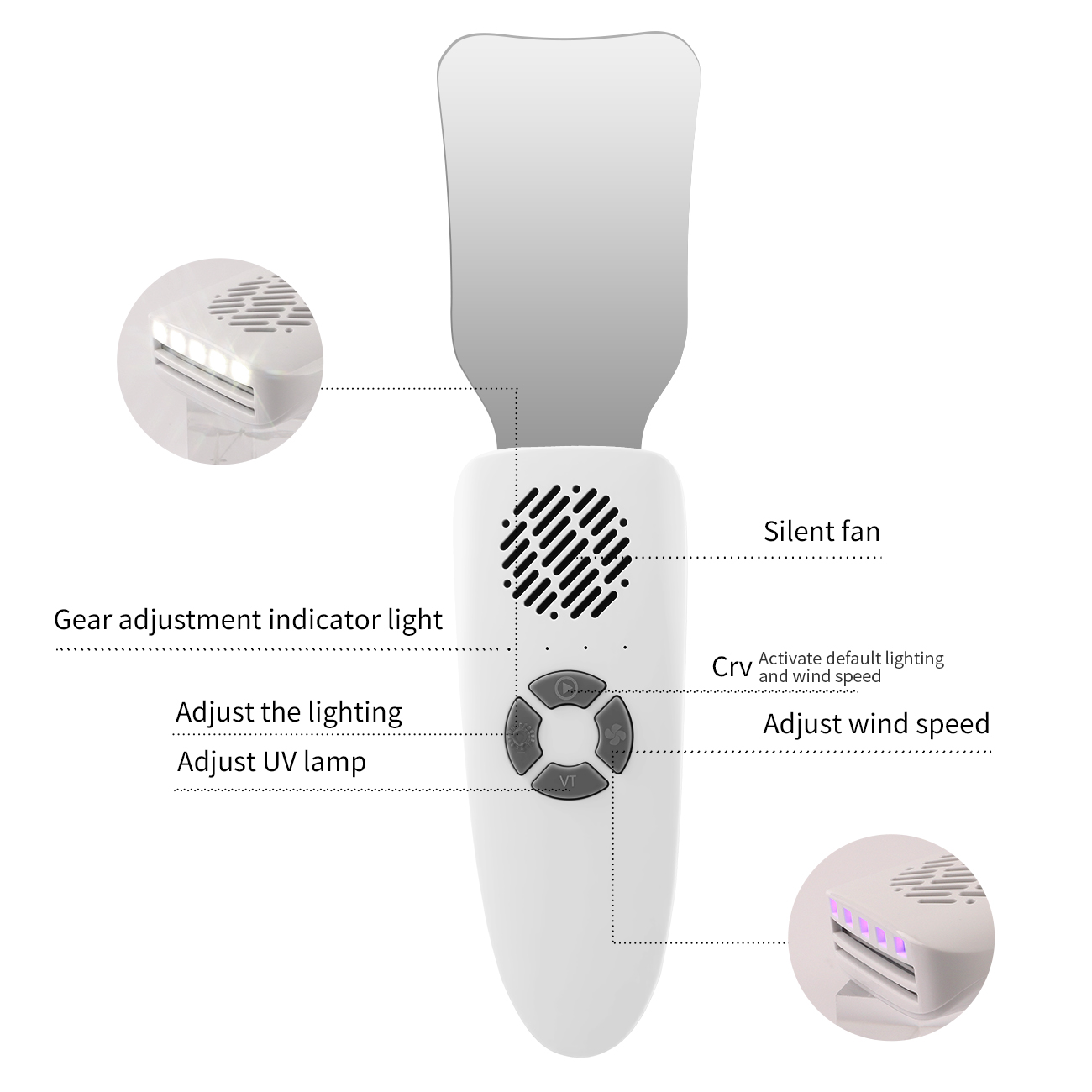 Dental Anti-Fog Mirrors Fog Fr - đánh giá và giá Photography Lighting System