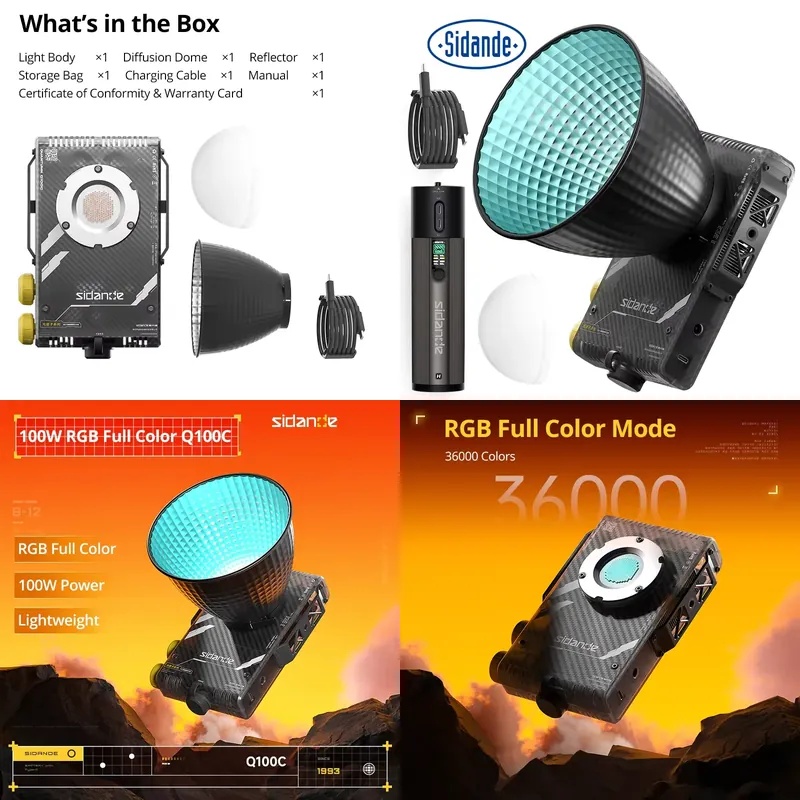 Brand For Sidande Q100C Q100Li - đánh giá và giá Photography Lighting