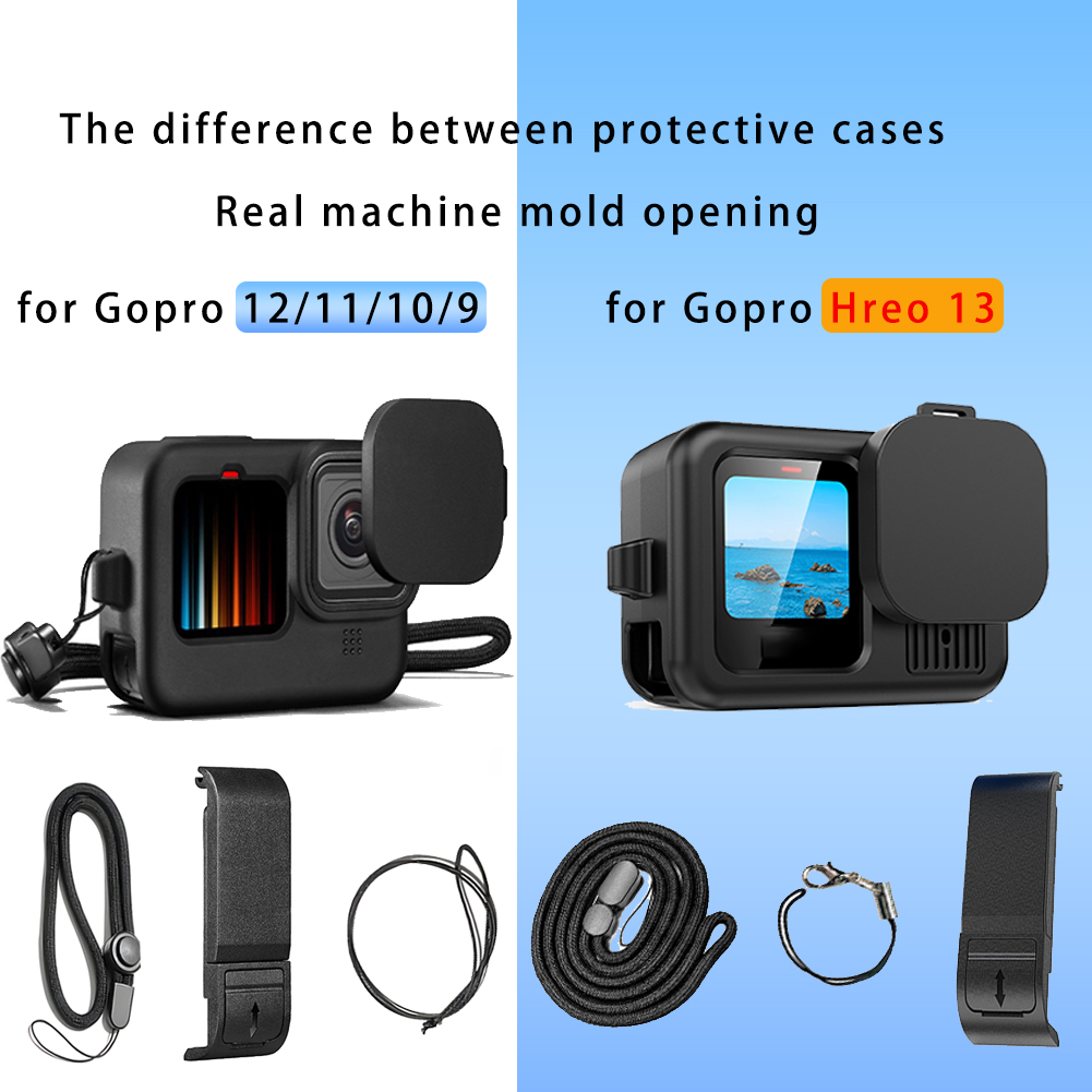 Silicone Case for GoPro Hero 1 - đánh giá và giá Gopro Action Camera Hero 13 Black