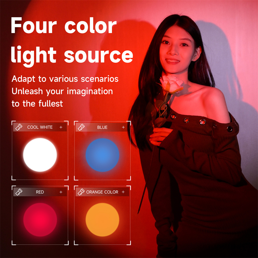 NEW Photography Flashlight 4-C - đánh giá và giá Photography Lighting System