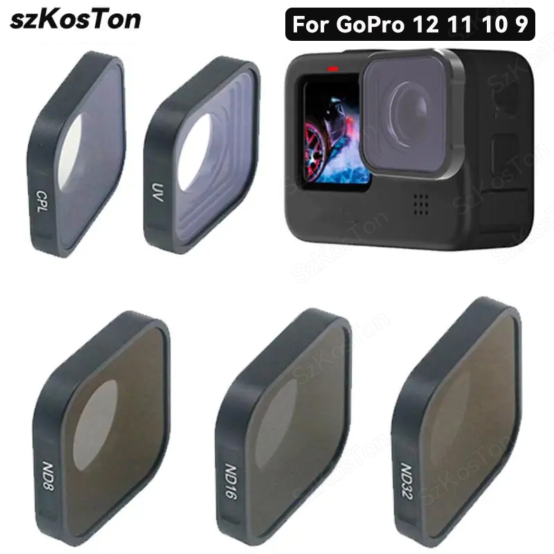 UV CPL ND8 ND16 ND32 Filter fo - đánh giá và giá Gopro Action Camera Hero 13 Black