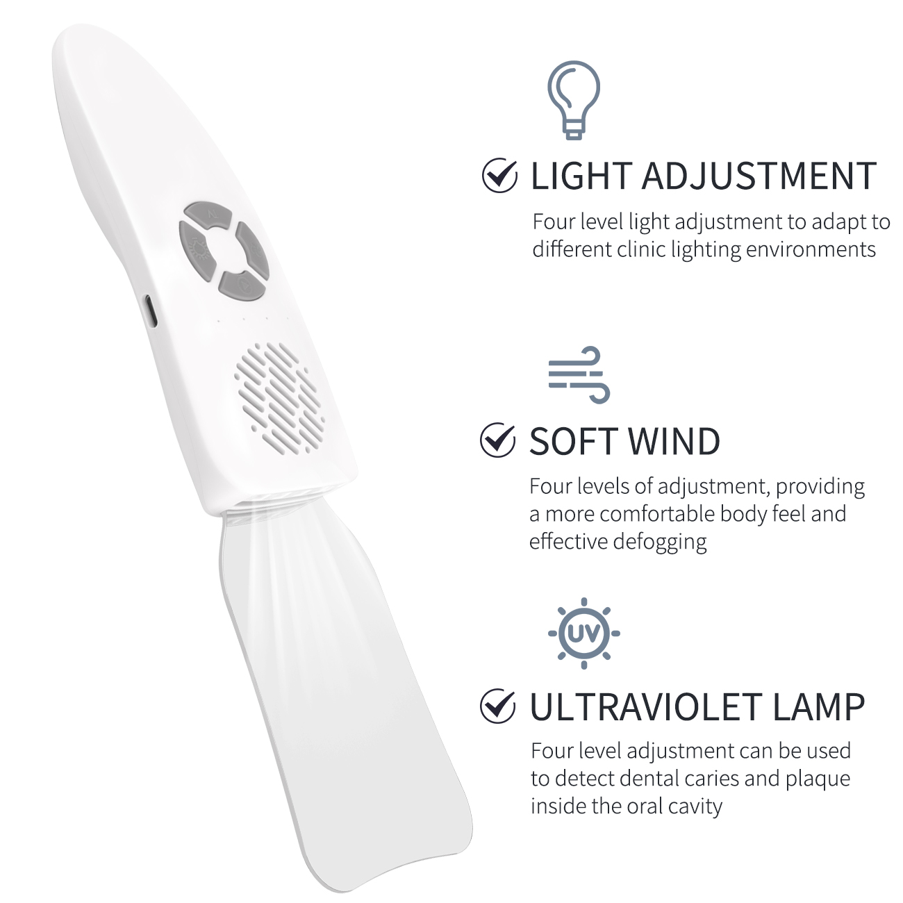 Dental Anti-Fog Mirrors Kit Mi - đánh giá và giá Photography Lighting