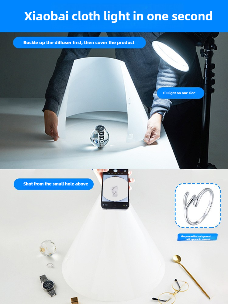 Light Cone Photo Flash Diffuse - đánh giá và giá Photography Lighting For Products