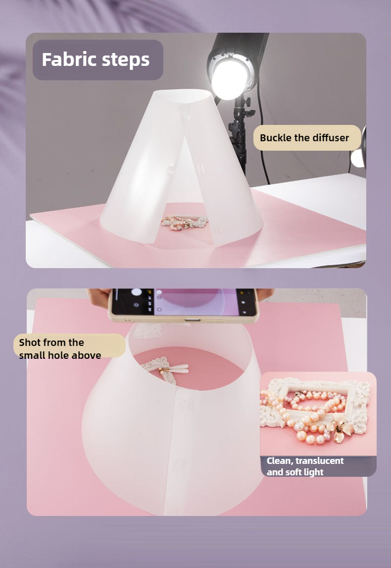 Light Cone Photo Flash Diffuse - đánh giá và giá Photography Lighting For Products