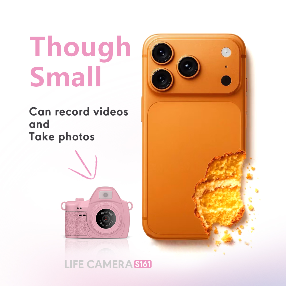 Mini Digital Camera S161 2K HD - đánh giá và giá Photography Lighting System