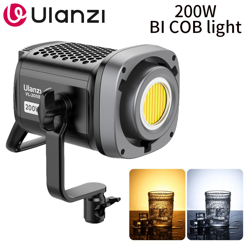 Ulanzi VL-200Bi 200W Bi-Color  - đánh giá và giá Photography Lighting System