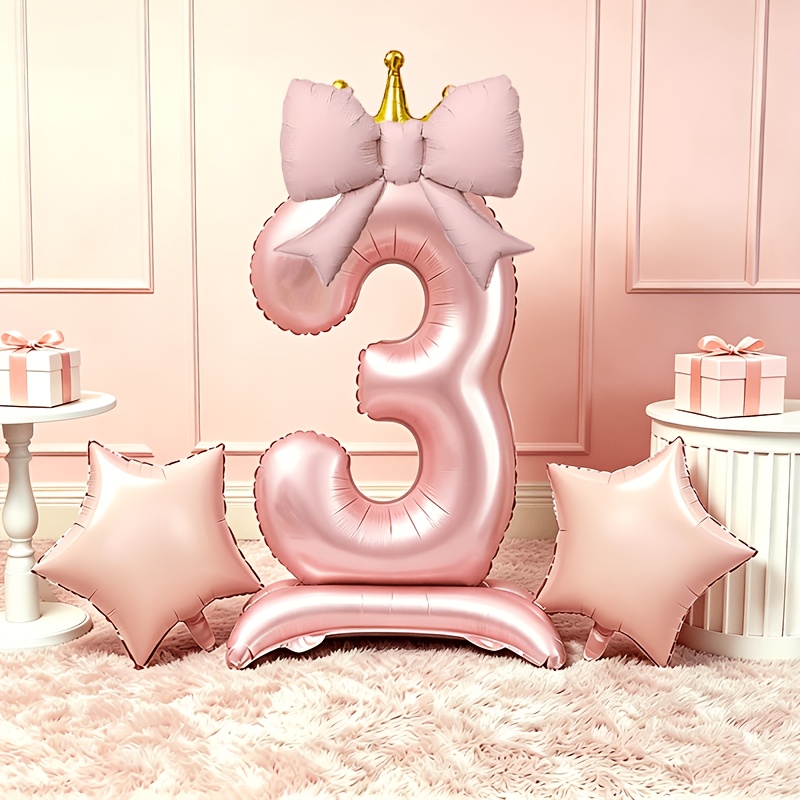 Light Luxury Pink 3D Balloons  - đánh giá và giá Photography Lighting For Products