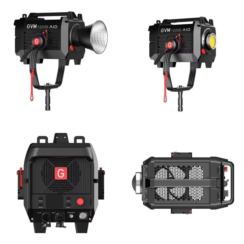GVM SD1200B AIO 1200W Photogra - đánh giá và giá Photography Lighting