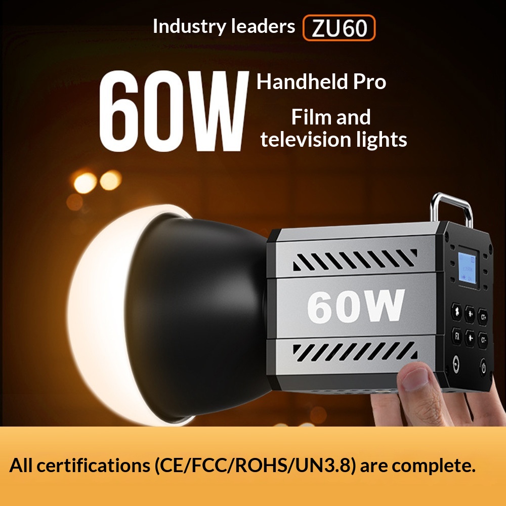 60W Mini COB LED Video Light P - đánh giá và giá Photography And Videography Lighting