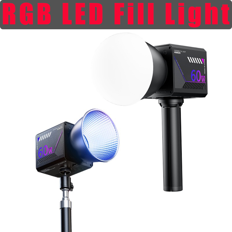 60W RGB Video Light Portable L - đánh giá và giá Photography Lighting For Products