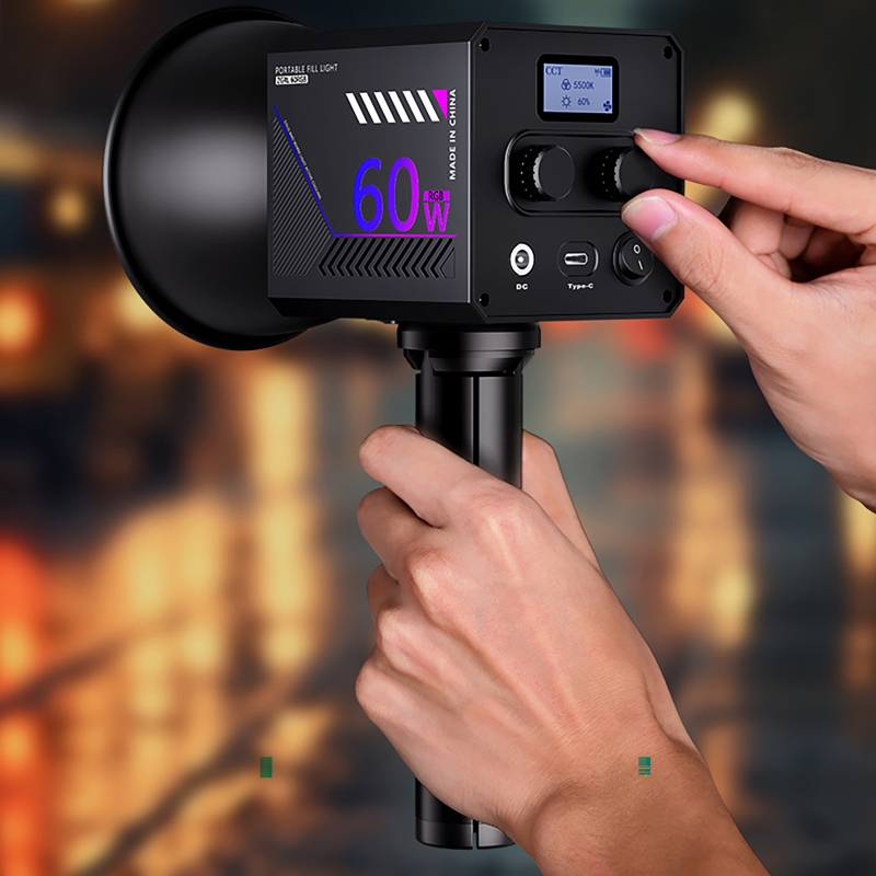 60W RGB Video Light Portable L - đánh giá và giá Photography Lighting For Products