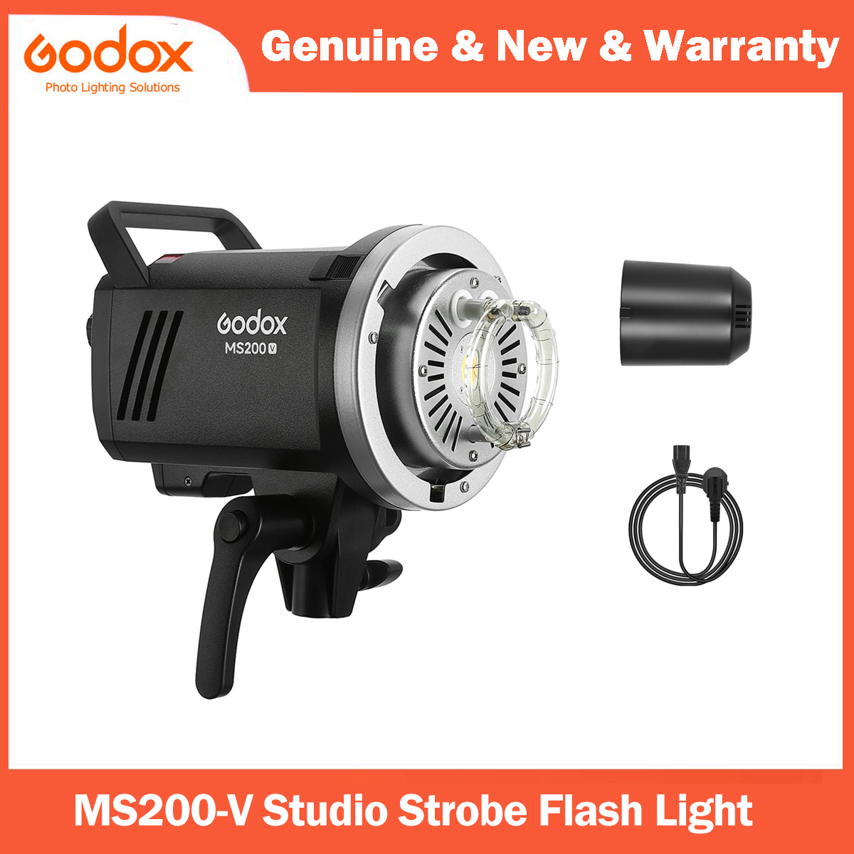 Godox MS200V Studio Strobe Fla - đánh giá và giá Photography Lighting For Portraits