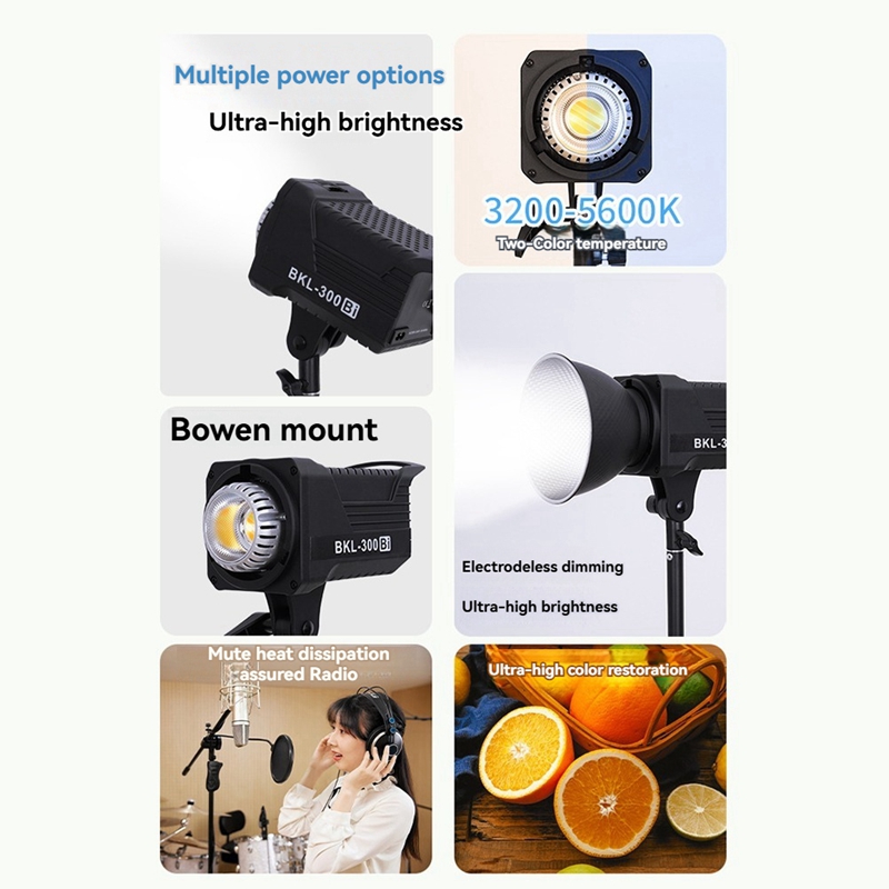 300W Bi LED Video Light, Conti - đánh giá và giá Photography Lighting System