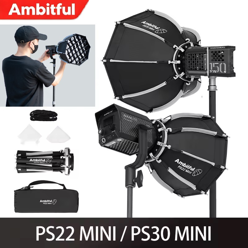Ambitful PS22 PS30 Softbox Min - đánh giá và giá Photography And Videography Lighting