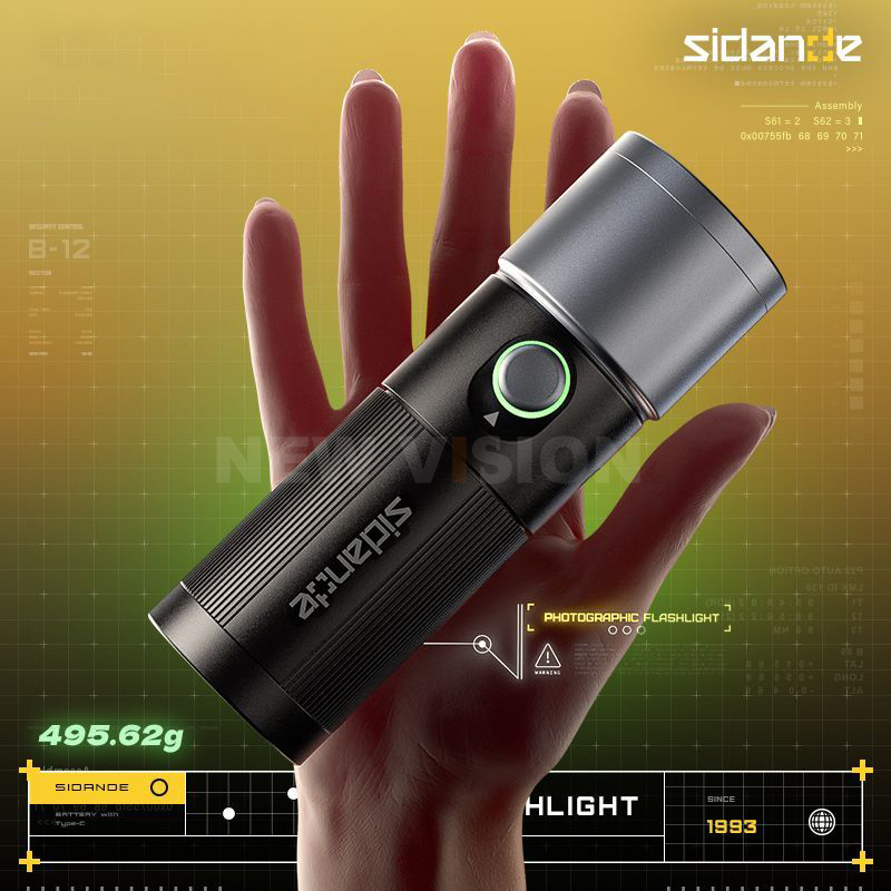 SIDANDE Videography Flashlight - đánh giá và giá Photography And Videography Lighting