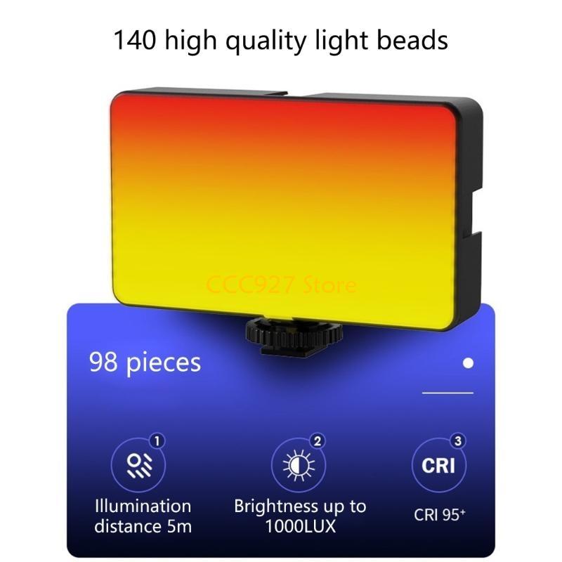 Đèn LED video B03F có thể sạc  - đánh giá và giá Photography And Videography Lighting