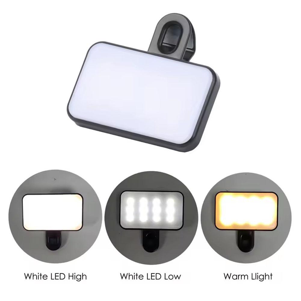 Mini LED Selfie Light 3 Color  - đánh giá và giá Photography Lighting System