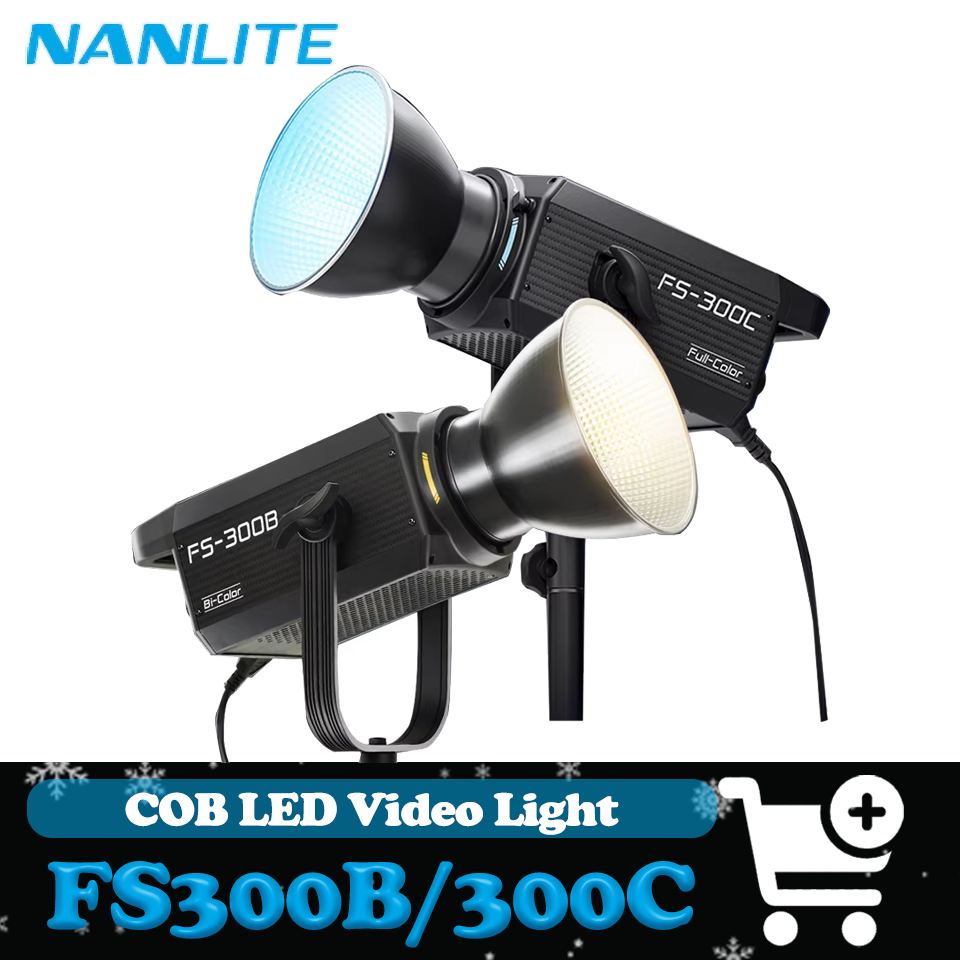 Nanlite FS-300C FS-300B Video  - đánh giá và giá Photography Lighting System